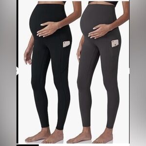 Maternity Leggings  pk 3- Black